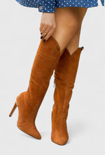 Brown Suede