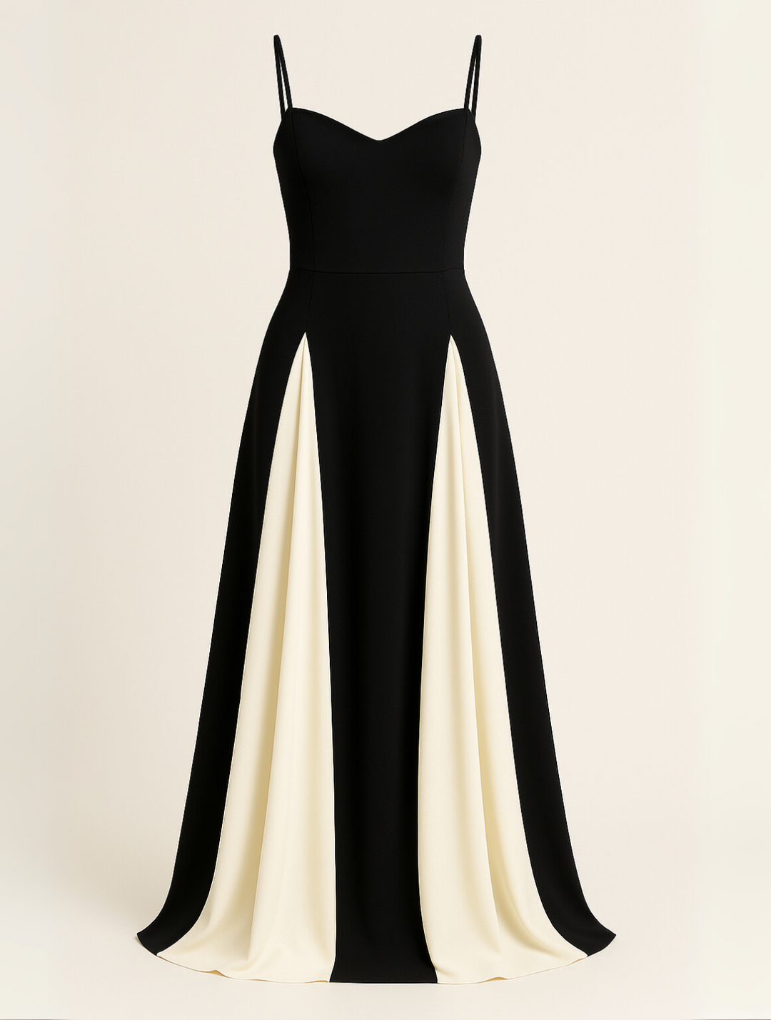 Luxurious black special occasion maxi dress, an elegant choice for women attending weddings.