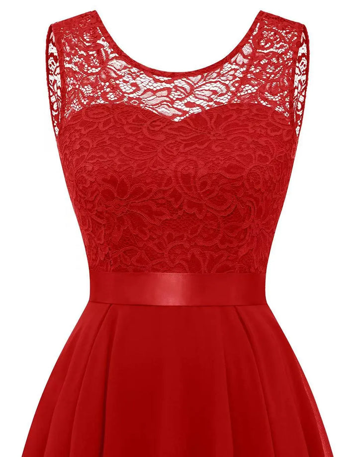 Women's formal high-low dress, a fashionable choice for any elegant gathering
