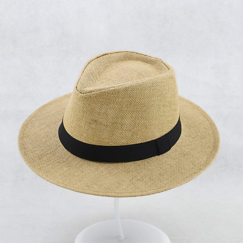 Stylish Panama hat for men. Elegant sun protection & classic summer fedora style.