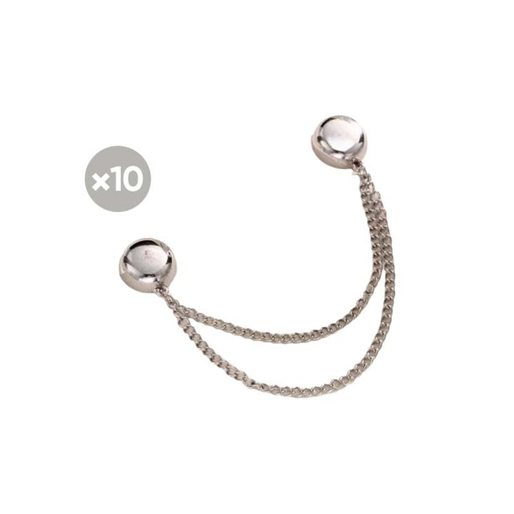 Magnetic clothing clips for women, a practical and fashionable way to customize your wardrobe instantly.