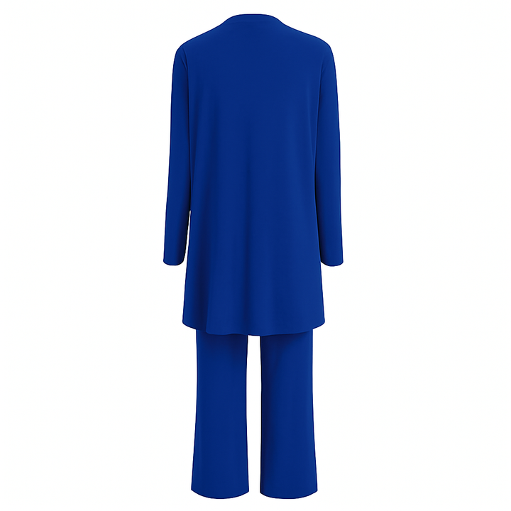 This versatile women's 3-piece outfit set transitions from business casual to elegant fashion effortlessly.