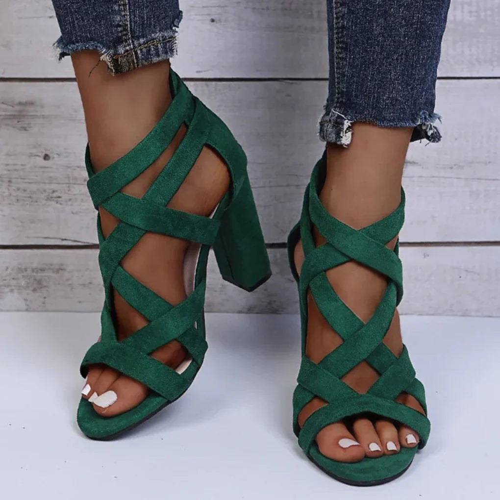 Women's fashion high heel sandals in an elegant design, ideal for parties, events & formal wear. Dressy occasion shoes.