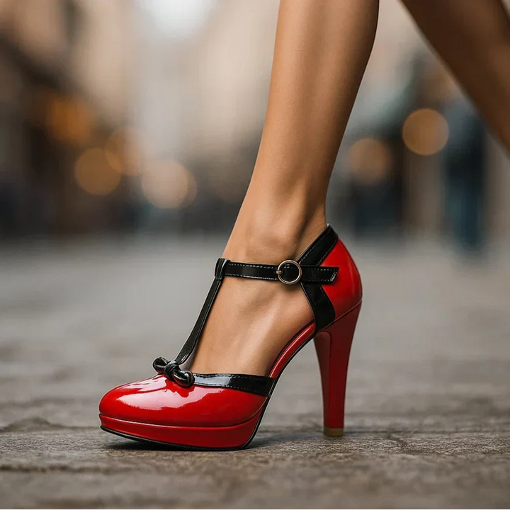 Sophisticated women's party heels, offering classic style and comfort for special occasions.