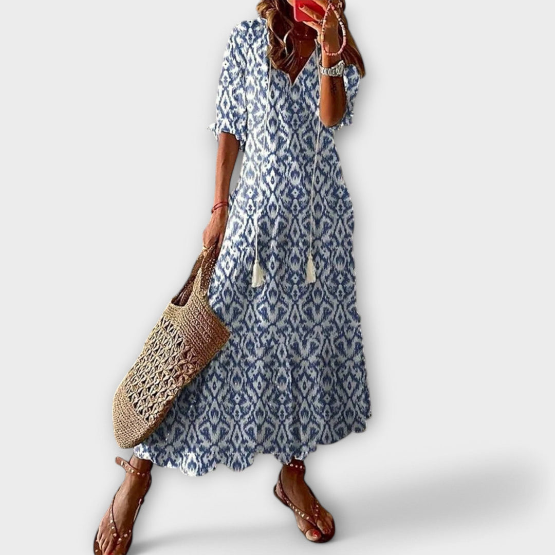 Elegant women's maxi dress for effortless style, perfect for day to night wear and summer occasions.