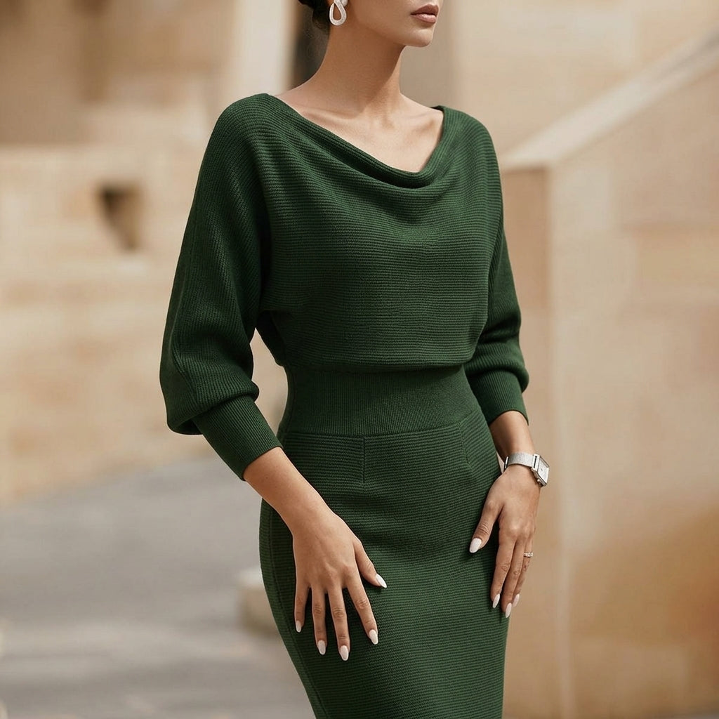 Classic women's elegant midi dress, comfortable with adjustable straps for various events.