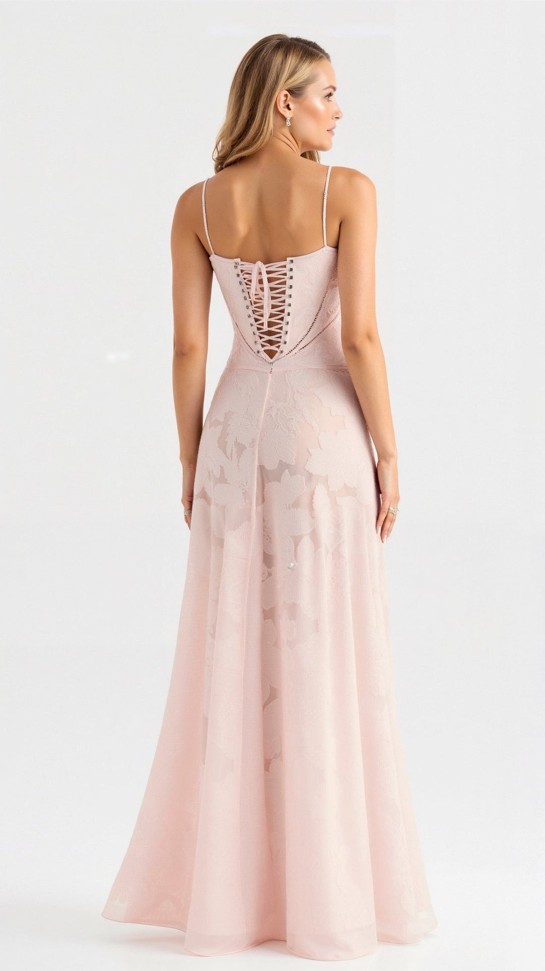 Chic women's sleeveless maxi dress, a perfect formal slip dress for special occasions