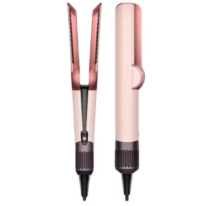 Elenara 2-in-1 professional hair dryer & straightener for all hair types. Fast drying, frizz control, sleek styling.