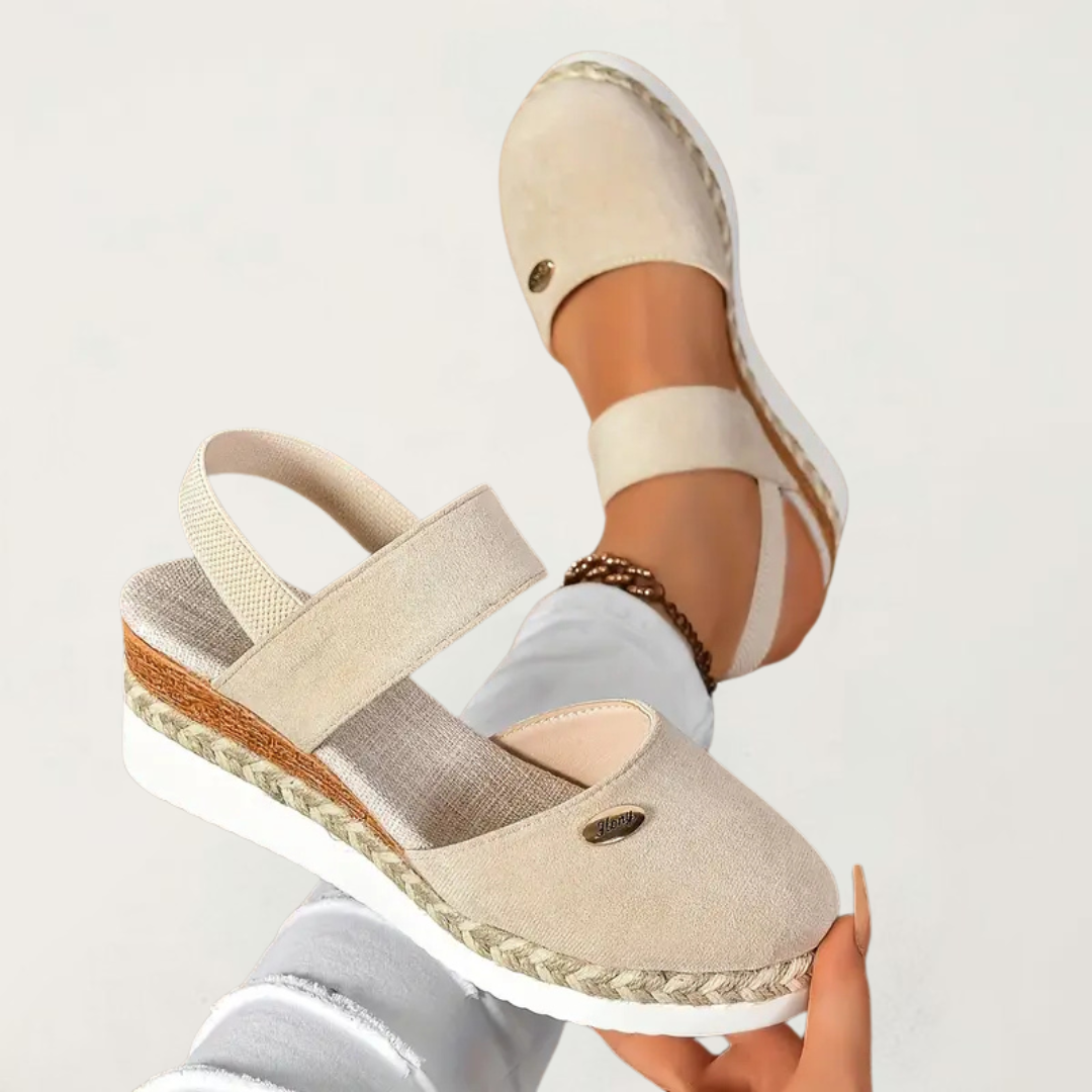 ELUXOR women's orthopedic sandals, comfortable for pain relief & daily wear. Features arch support.