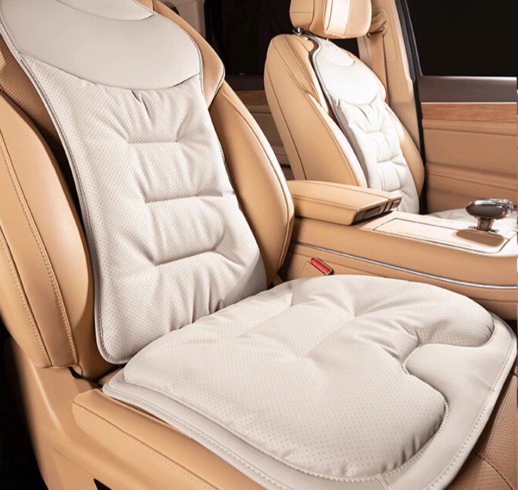 Customizable ergonomic car lumbar support cushion for personalized driving comfort.