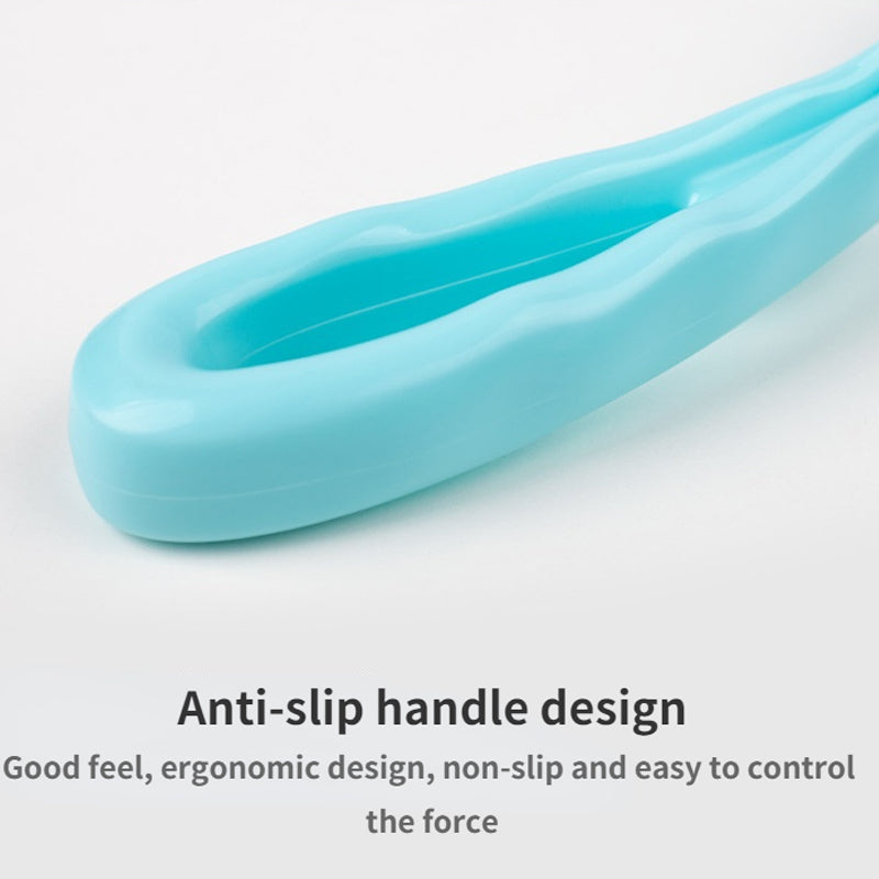 Packaged ergonomic neck and back massager, ready for shipping.