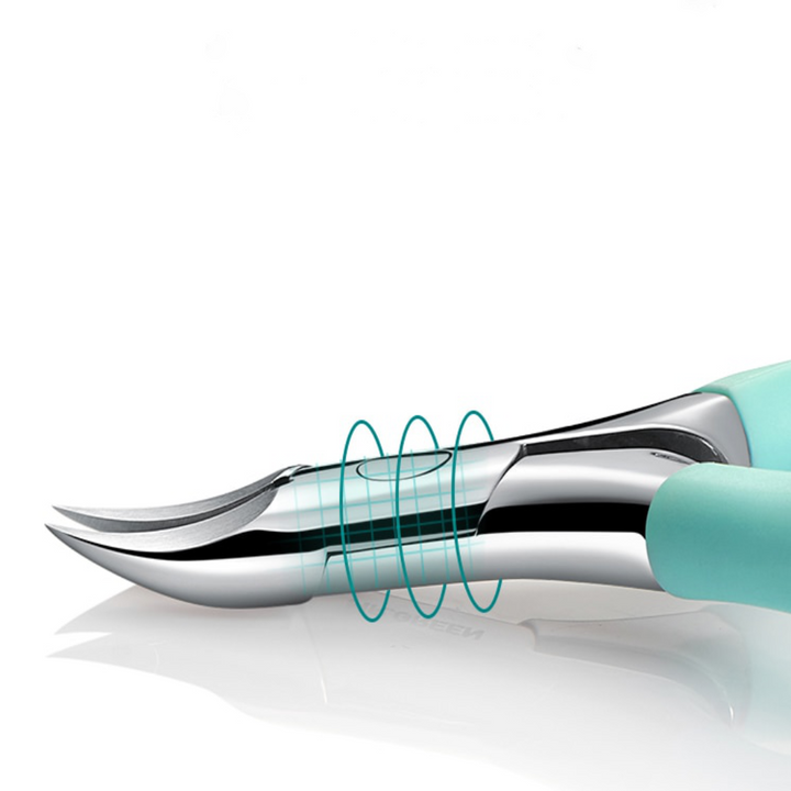 Premium stainless steel toenail clipper, perfect for seniors & thick or ingrown nails. Easy, safe foot grooming.