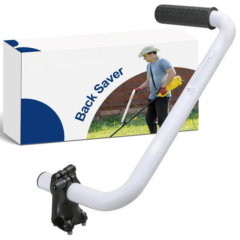 Adjustable aluminum trimmer handle extension, a durable accessory for various weed wackers