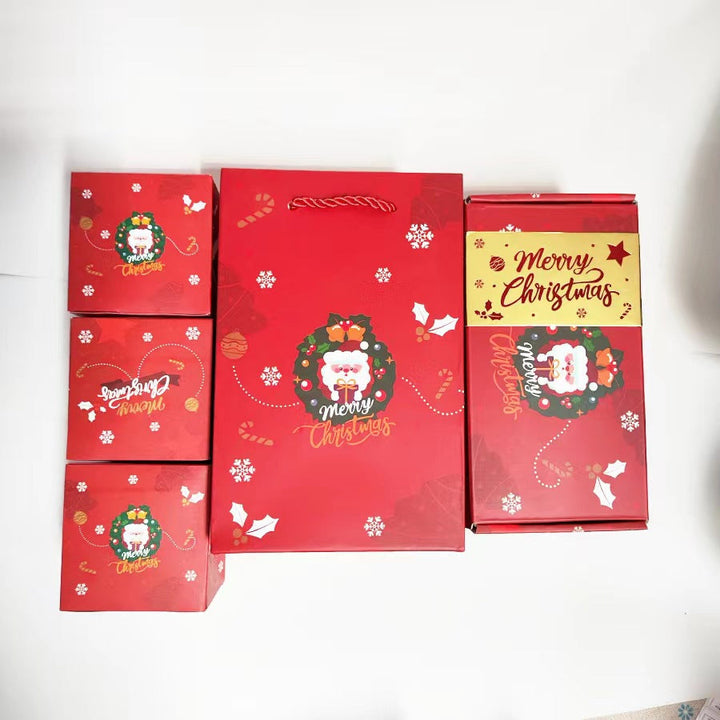 Exploding box with a mix of small and large bouncing cubes for an ultimate surprise gift.