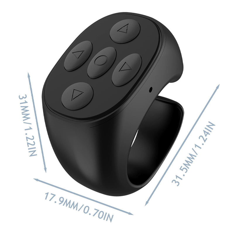 Innovative phone accessory: Fingertip Wireless Bluetooth Control Ring for ultimate convenience