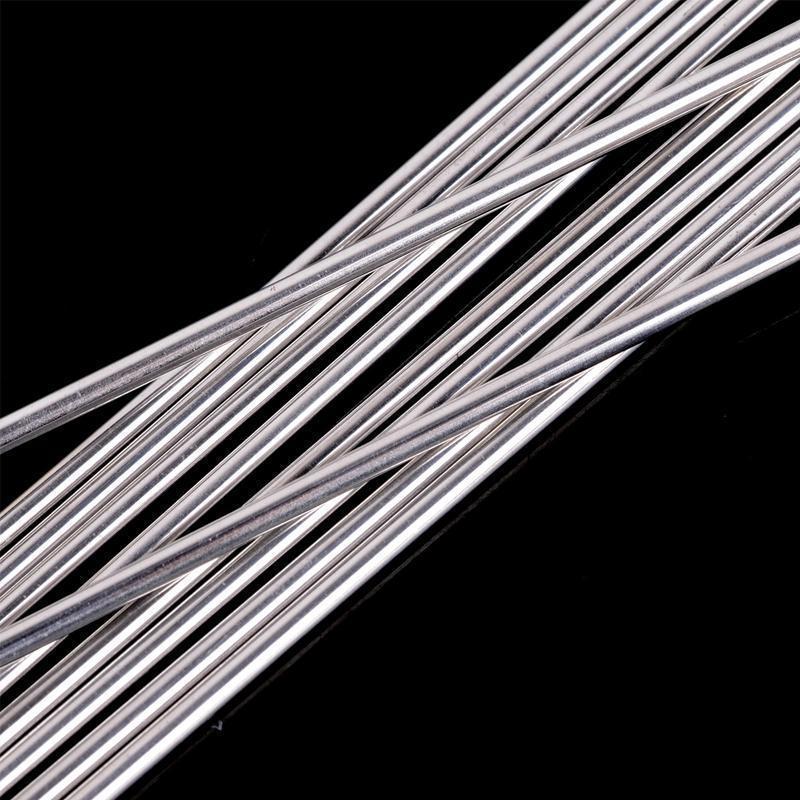 Close-up of flux-cored welding rods, essential tool for strong, durable metal repairs