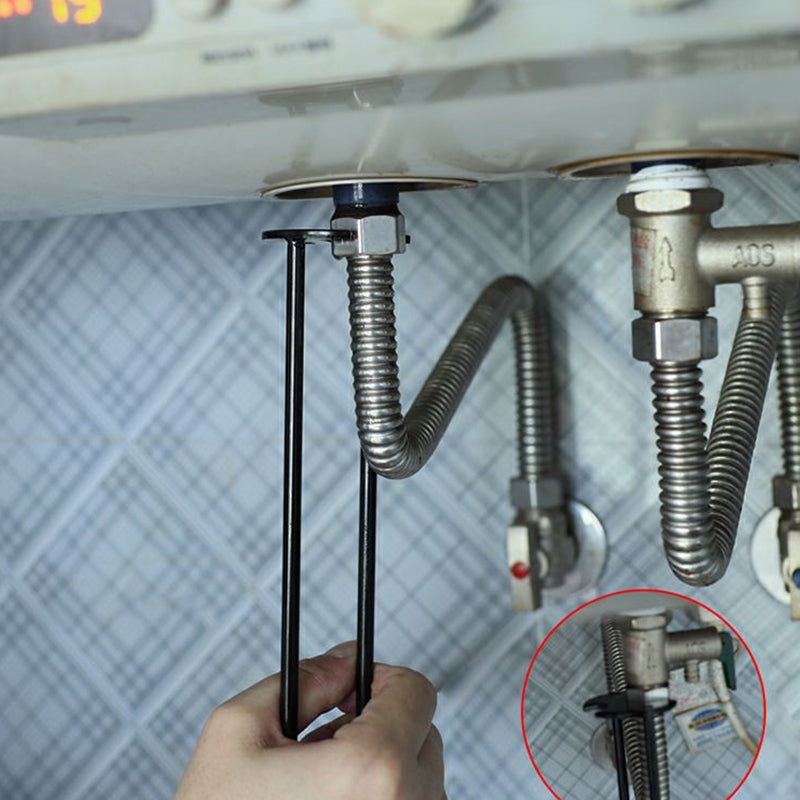 Four-Jaw Hex Wrench for tightening screws, durable alloy steel hand tool for mechanics & DIY