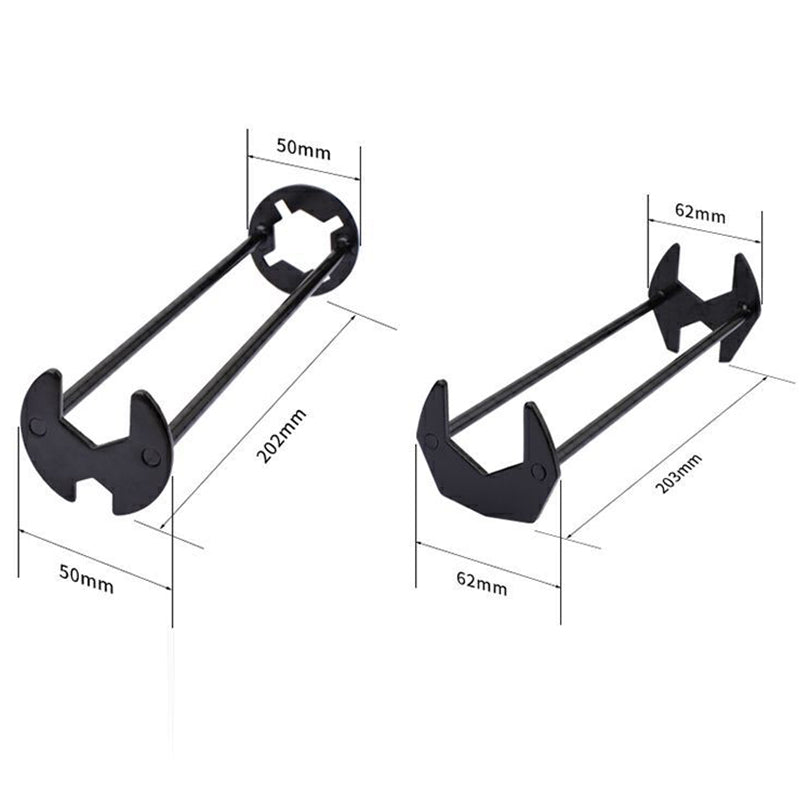 Hand tool hex wrench with multi-jaw design, ideal for quick and efficient screw tightening