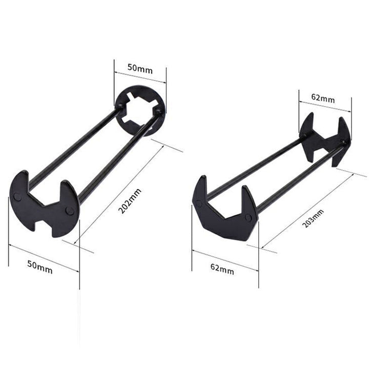 Hand tool hex wrench with multi-jaw design, ideal for quick and efficient screw tightening