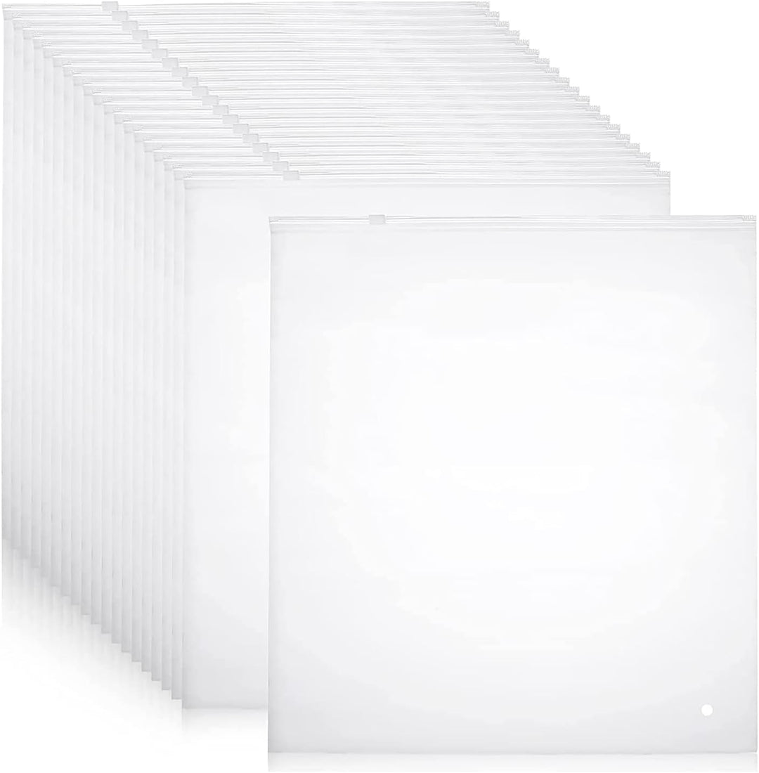 Frosted multi-purpose storage bags, 20 pack. Ideal for home & travel organization.