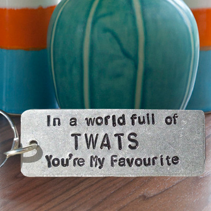 Novelty gag gift keychain, ideal humorous Christmas present for adults