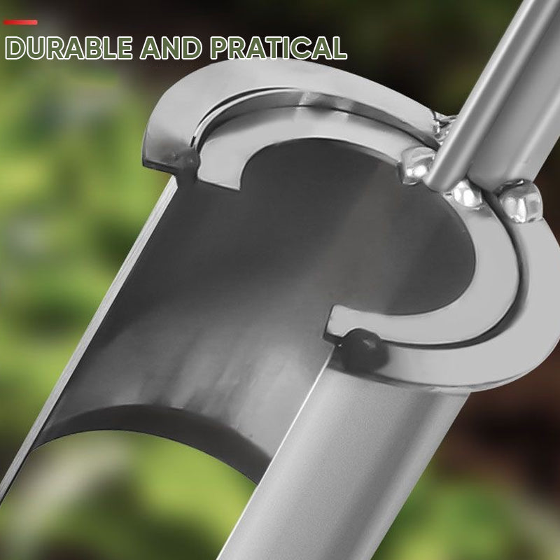 Garden tool for precise transplanting of seedlings and small garden plants
