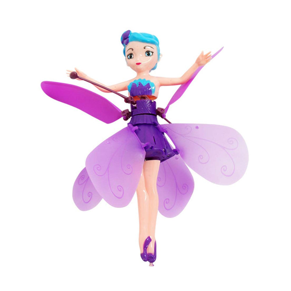Flying Fairy Doll seen in a child's bedroom, casting soft glow, a delightful children's toy