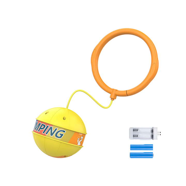 Vibrant glowing skip ball, an exciting flash toy that makes fitness fun for children & adults
