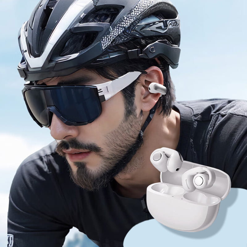 Hanging ear Bluetooth earphones, waterproof, ideal for sports & active lifestyles