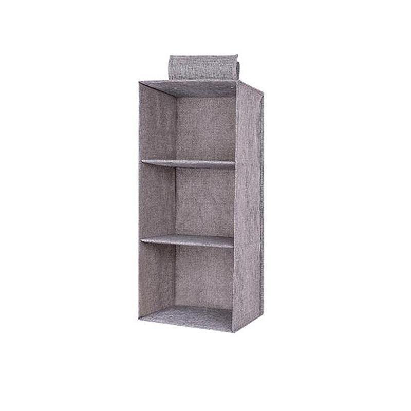 Durable multilayer hanging storage bag for clothes, shoes, and accessories in any wardrobe