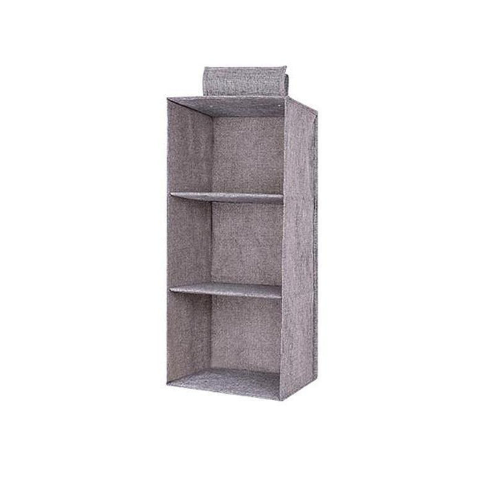 Durable multilayer hanging storage bag for clothes, shoes, and accessories in any wardrobe