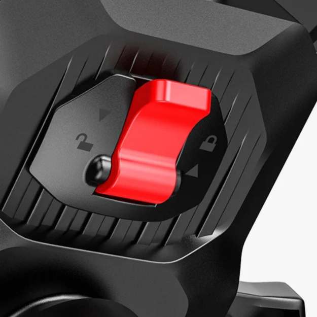 Robust bike phone mount for handlebars, offering a clear, secure view of your smartphone for cycling navigation.