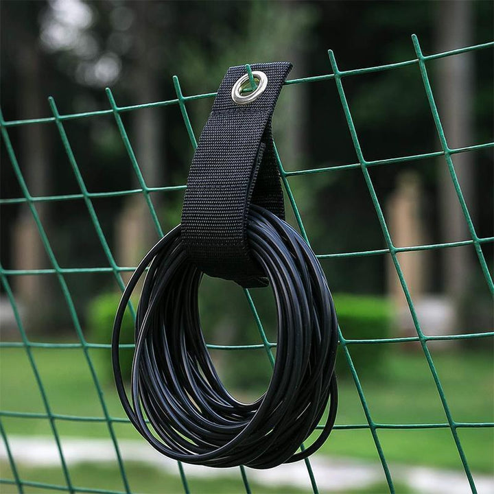 Versatile heavy-duty cable management straps, essential for keeping wires tidy in any setting.