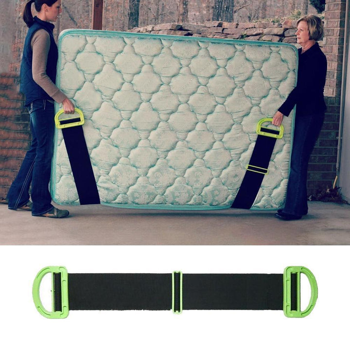 Heavy-duty moving straps for furniture, ergonomic design for safe lifting of household items