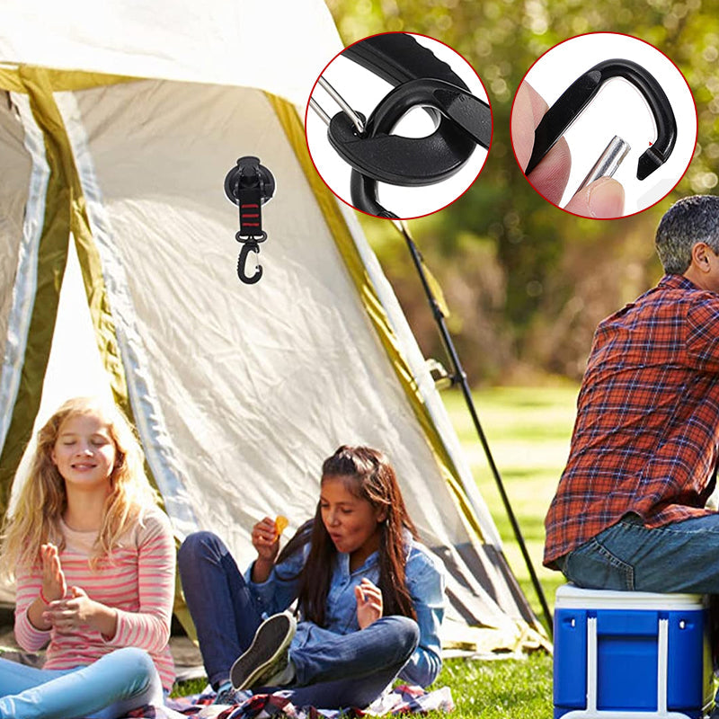 The durable design of the suction cup anchor hook, a reliable travel accessory.