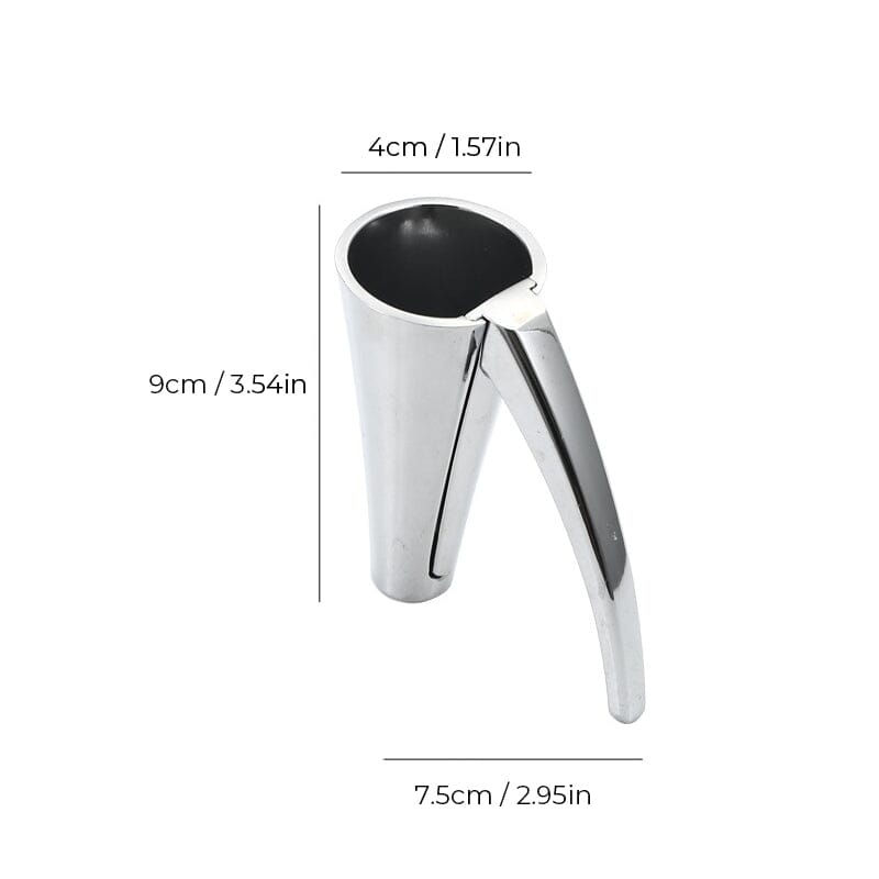 Sturdy zinc alloy nutcracker and sheller, an essential kitchen gadget for cracking nuts quickly