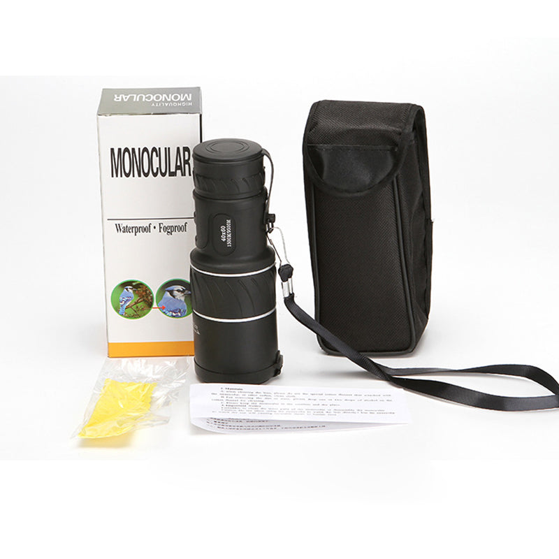 Powerful optical device, this monocular enhances views for camping, hunting, and outdoor exploration.