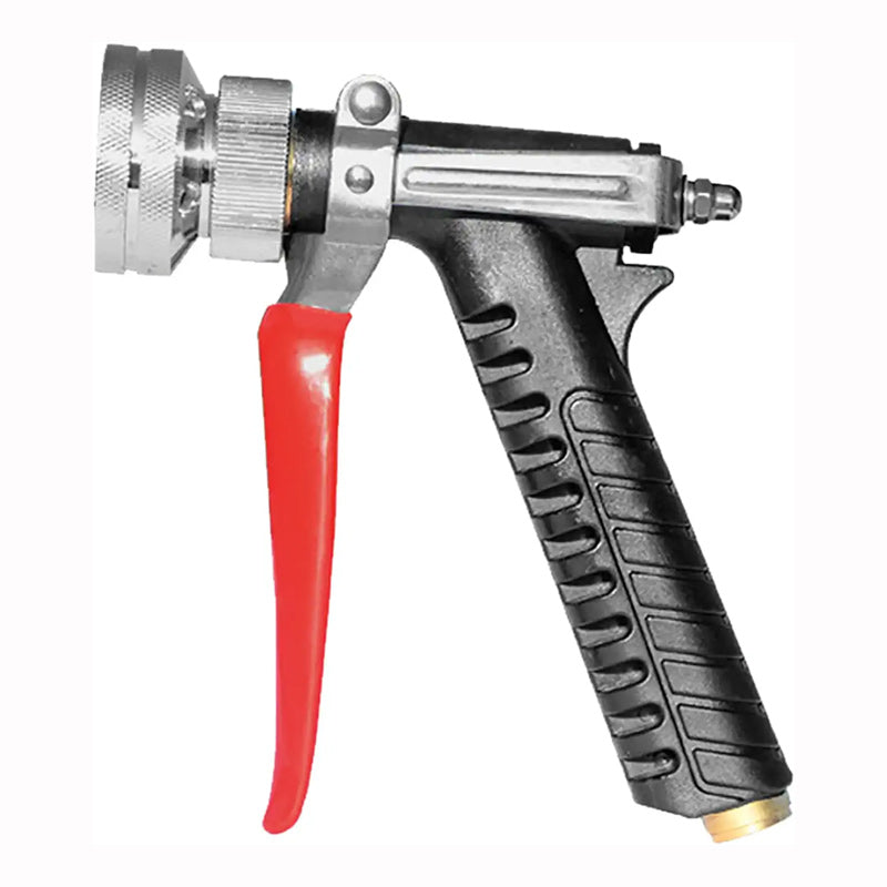 High-pressure spray gun with ergonomic design, perfect for car wash and garden.
