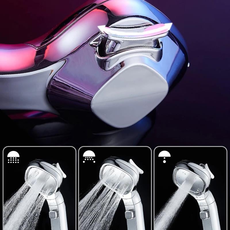 Universal Shower Head, high pressure, featuring an easy-to-adjust dial