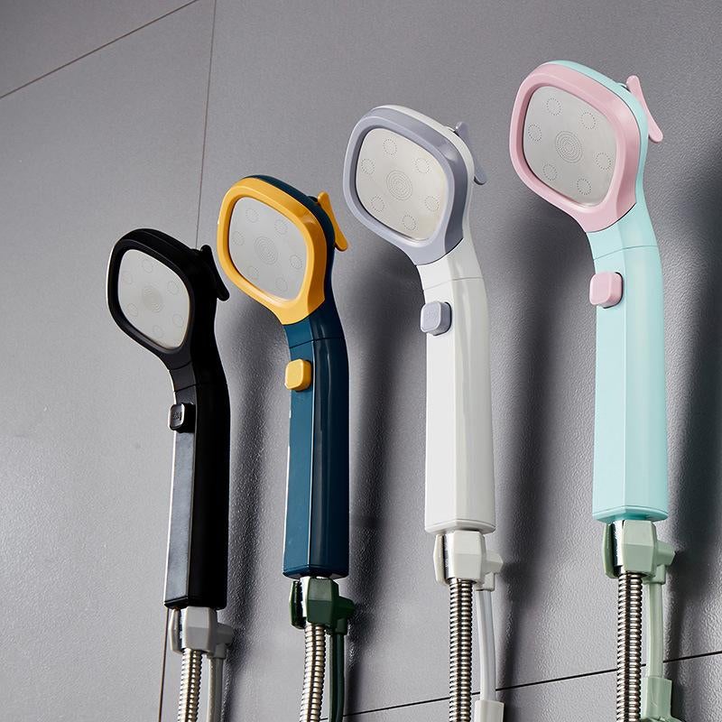 Chrome High-Pressure Universal Shower Head, sleek design, powerful spray