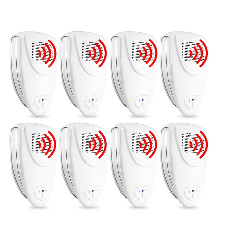 Ultrasonic Bed Bug Repeller device in a bedroom, ensuring silent, chemical-free pest control for better sleep.