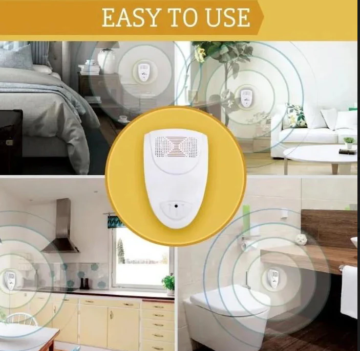 Advanced ultrasonic bed bug repeller for chemical-free, effective, and silent pest control, improving sleep.