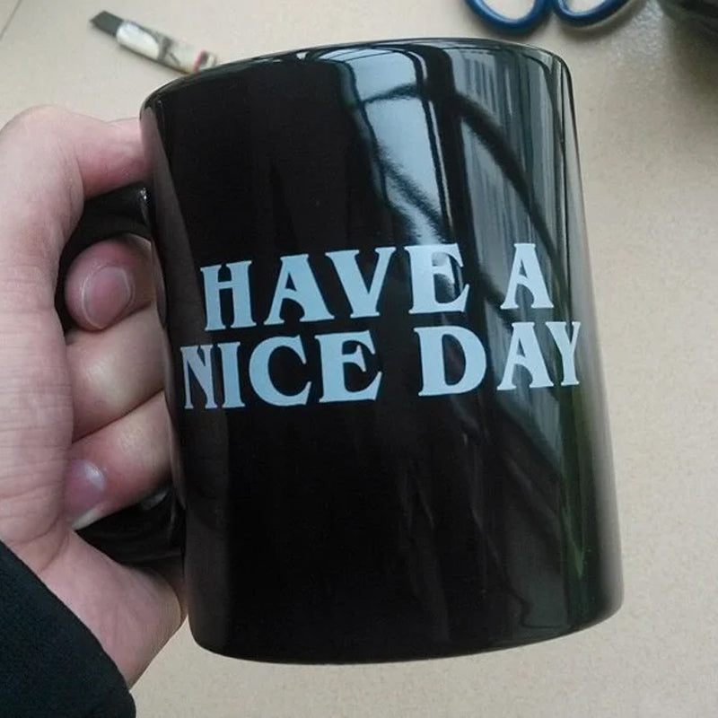 Birthday gift funny coffee mug, a unique gag gift