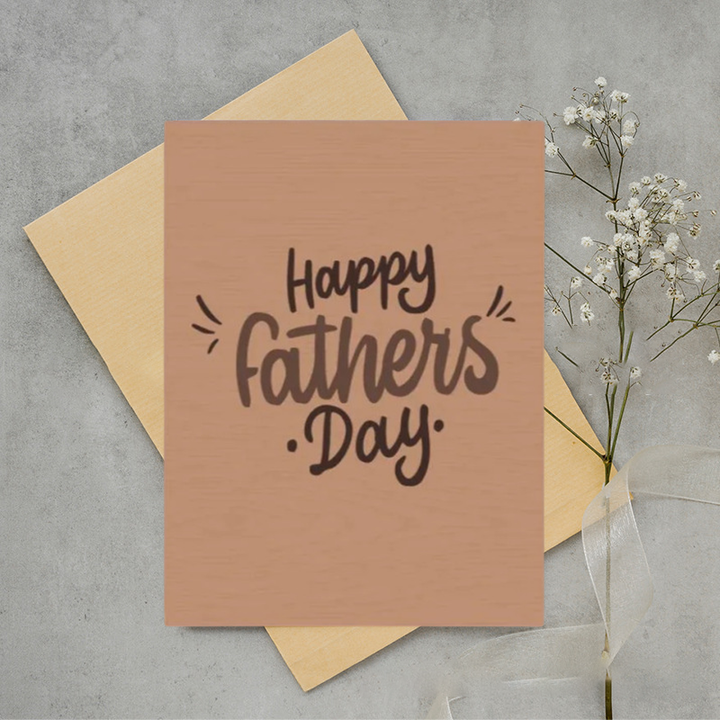 Funny Father's Day prank card, a humorous novelty gift with a surprising sound for dads.