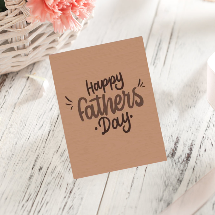 Humorous sound card, ideal for Father's Day, a funny gift and prank for dads.