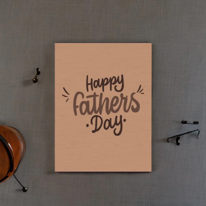 Gag gift sound card for Father's Day, a humorous present for dad on his special day.