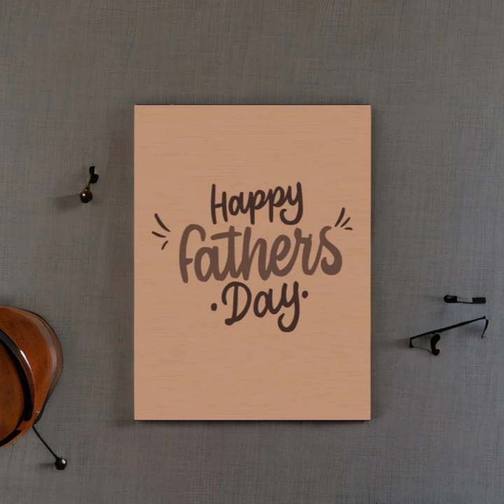 Gag gift sound card for Father's Day, a humorous present for dad on his special day.