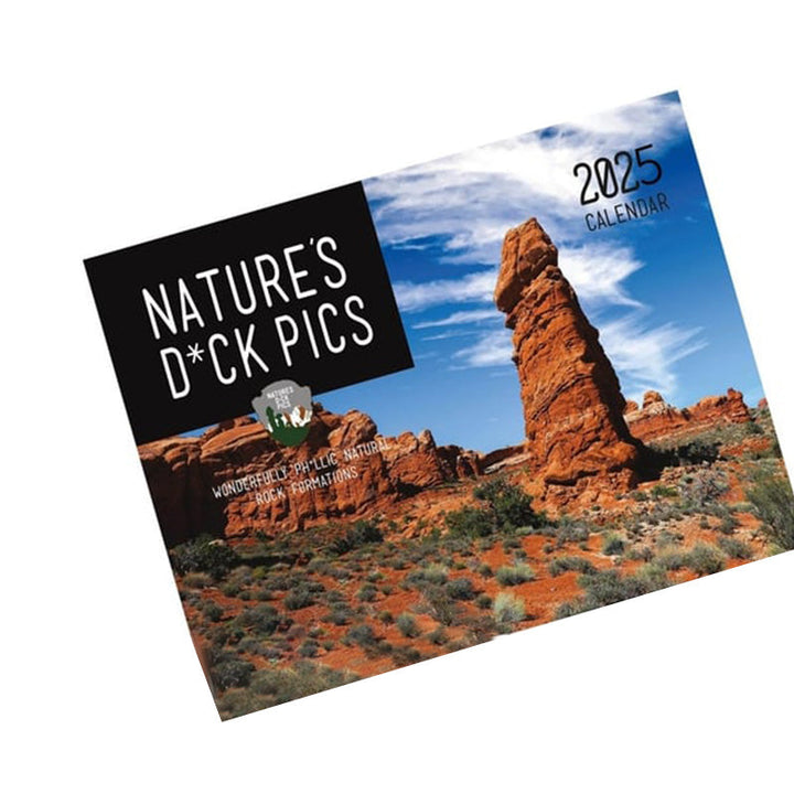 Gift for nature lovers: 2025 Humorous Nature wall calendar, funny & engaging