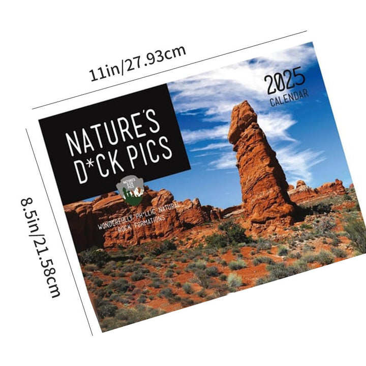 Decorate your space with this funny 2025 'Humorous Nature' wall calendar