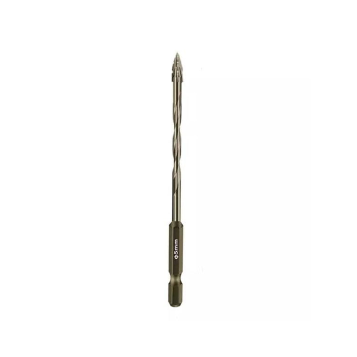 Tapping tool eccentric design, an industrial drill bit for precision work.
